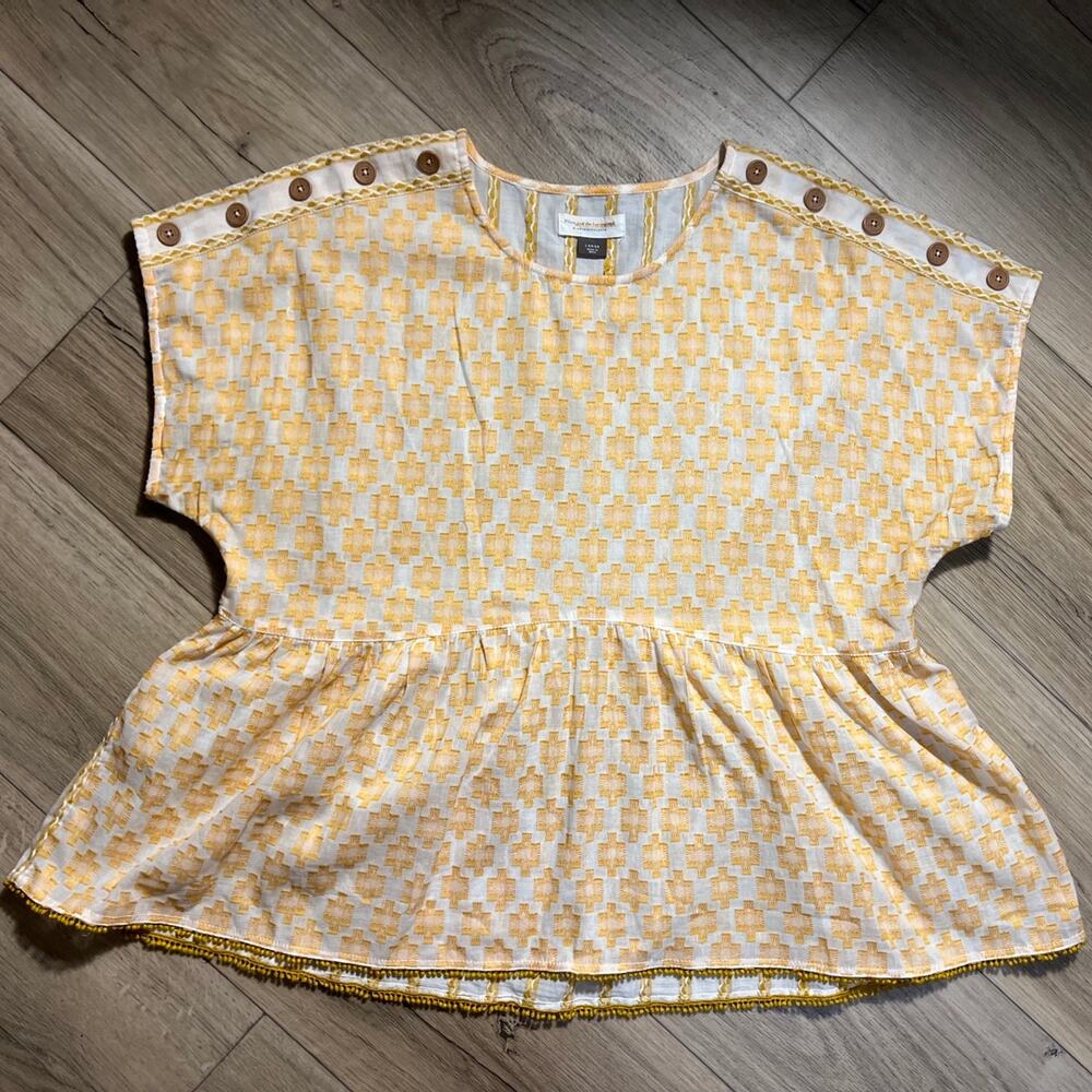 Pilcro by Anthropologie Boho Relaxed Fit Womens Large